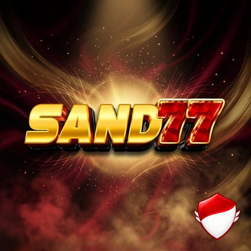 Layar panduan masuk akun sand77 setelah APK terpasang di Android
